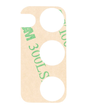 Replacement Back Camera Lens (Glass Only) With Adhesive Compatible For Samsung Galaxy S20 FE 4G / 5G (Black)