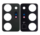 Replacement Back Camera Lens (Glass Only) With Adhesive Compatible For Samsung Galaxy Note 20 Ultra (Mystic Black)