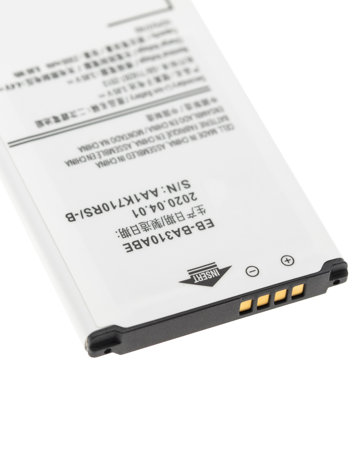 Replacement Battery Compatible For Samsung Galaxy A3 (A310 / 2016) (EB-BA310ABE)