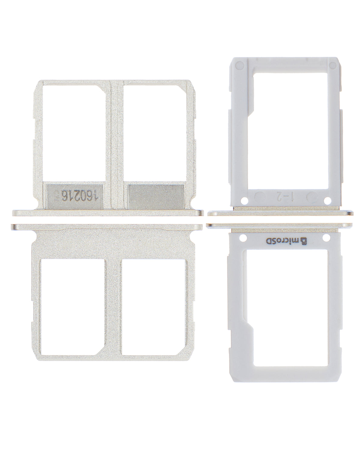 Replacement Dual Sim Card Tray Compatible For Samsung Galaxy A9 Pro (A910 / 2016) (Gold)