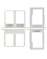 Replacement Dual Sim Card Tray Compatible For Samsung Galaxy A9 Pro (A910 / 2016) (Gold)