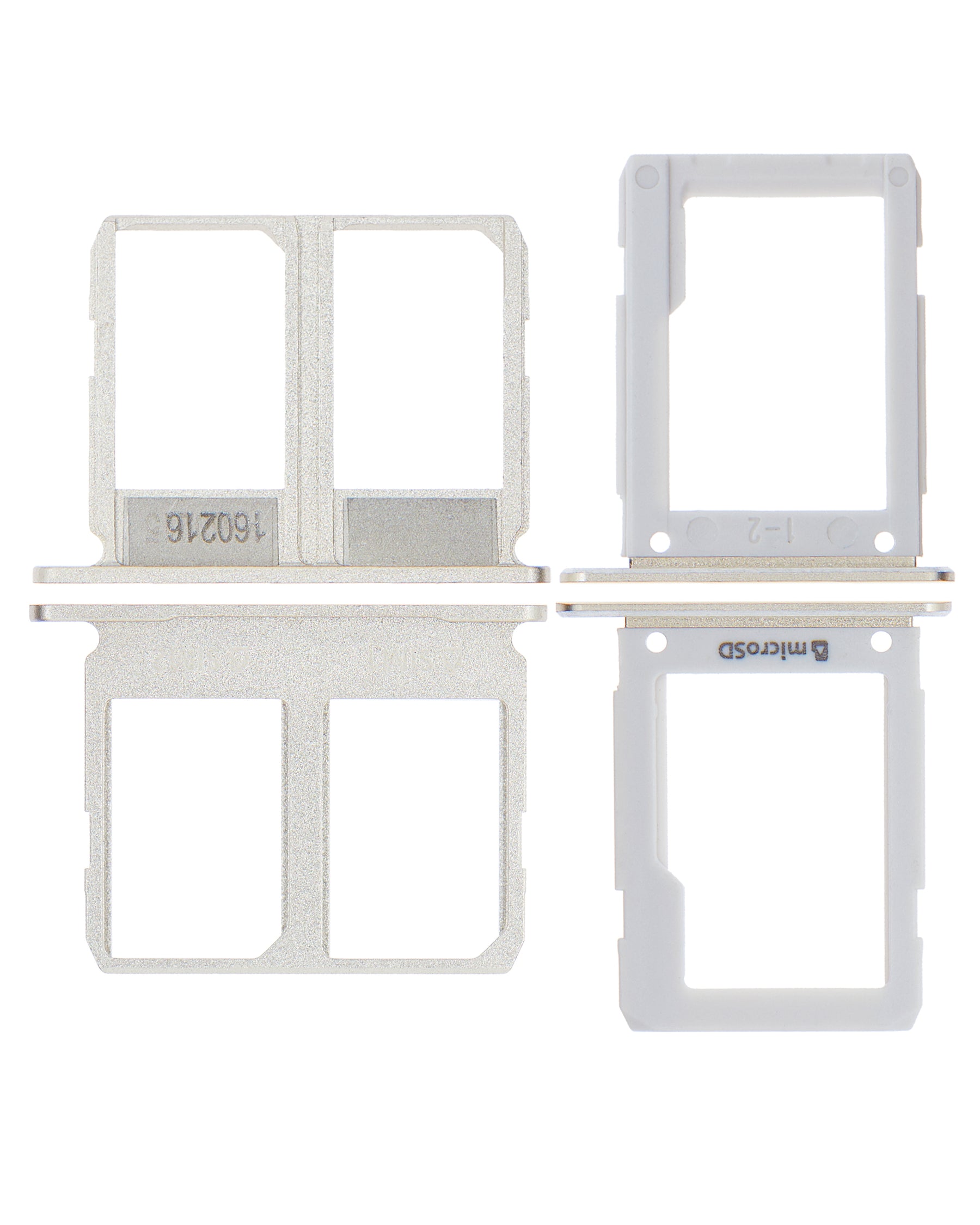 Replacement Dual Sim Card Tray Compatible For Samsung Galaxy A9 Pro (A910 / 2016) (Gold)