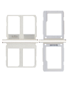 Replacement Dual Sim Card Tray Compatible For Samsung Galaxy A9 Pro (A910 / 2016) (Gold)