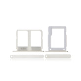 Dual Sim Card Tray Replacement Compatible For Samsung Galaxy A9 Pro (A910 / 2016) (Black)