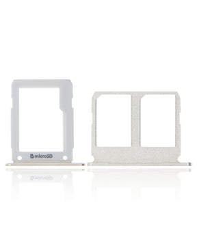 Replacement Dual Sim Card Tray Compatible For Samsung Galaxy A9 Pro (A910 / 2016) (Gold)