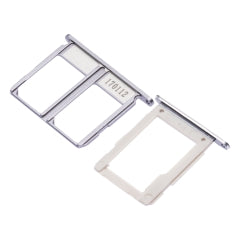 Dual Sim Card Tray Replacement Compatible For Samsung Galaxy A9 Pro (A910 / 2016) (Black)