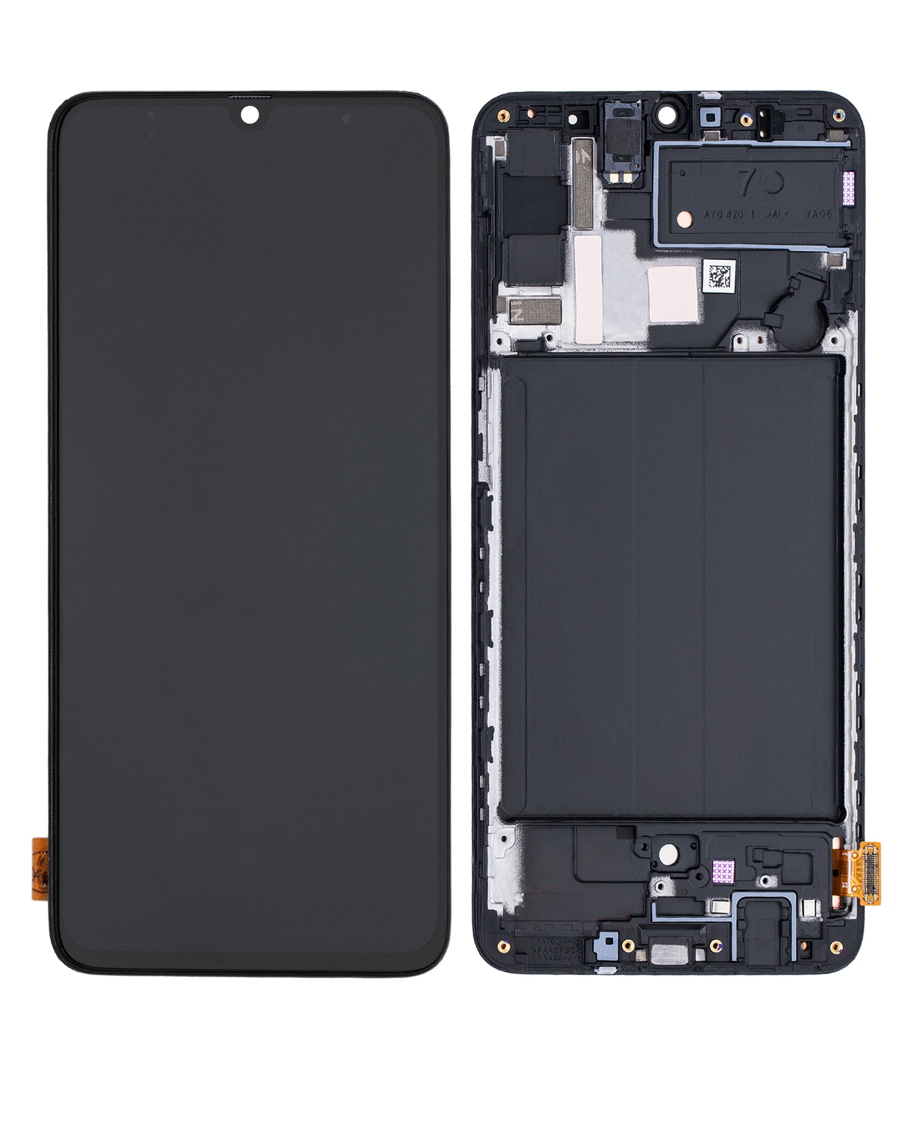 Replacement OLED Assembly With Frame Compatible For Samsung Galaxy A70 (A705 / 2019) (Service Pack) (All Colors)