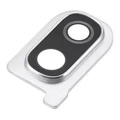 Back Camera Glass Lens and Cover Bezel Compatible For Samsung Galaxy A40 (A405 / 2019) (White)