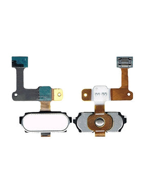 Home Button With Flex Cable Compatible For Samsung Galaxy Tab S2 9.7" (T810 / T813 / T815 / T817 / T819) (2015) (White)