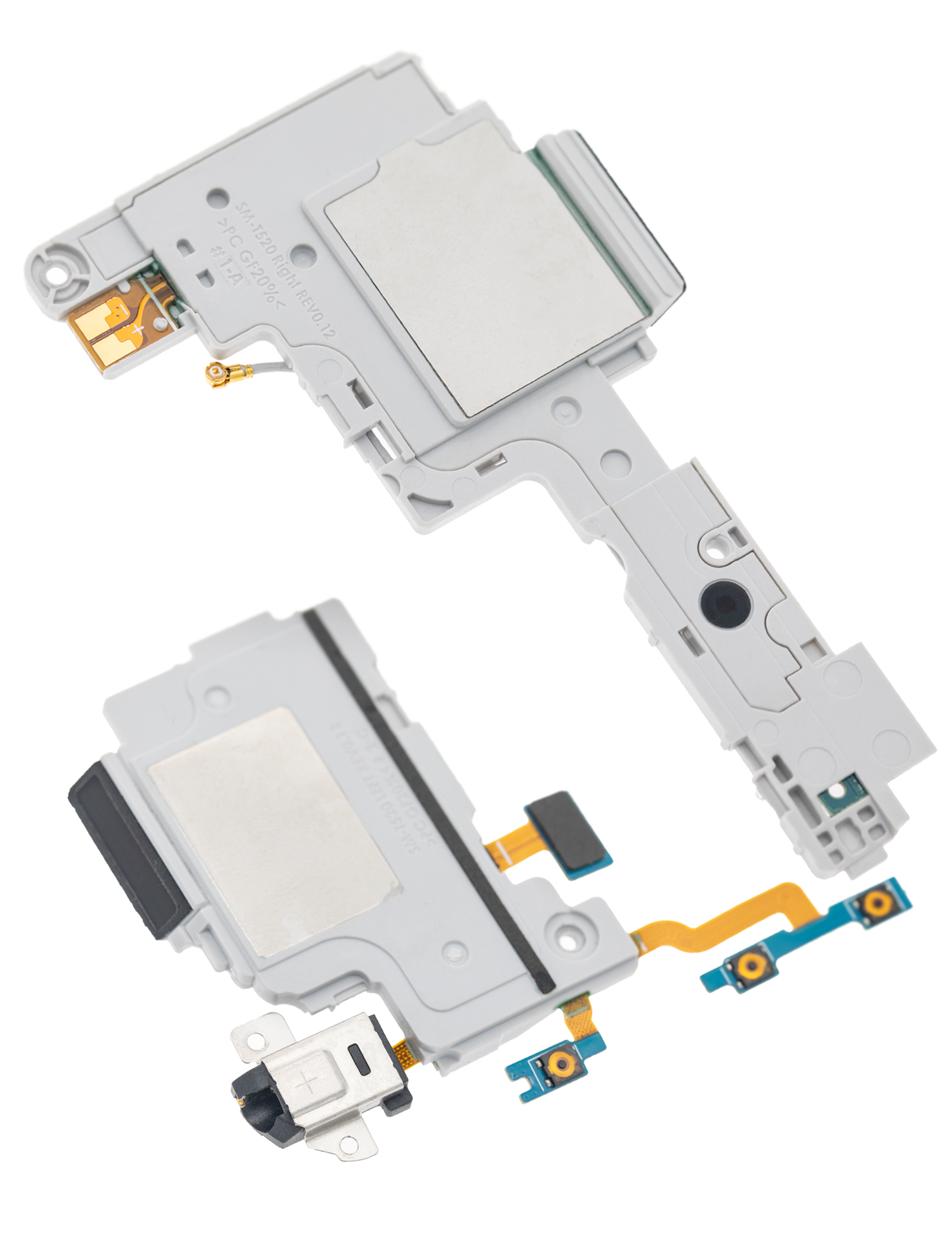 Loudspeaker With Headphone Jack And Power Volume Flex Cable Compatible For Samsung Galaxy Tab Pro 10.1" (T520 / T525) (2014)