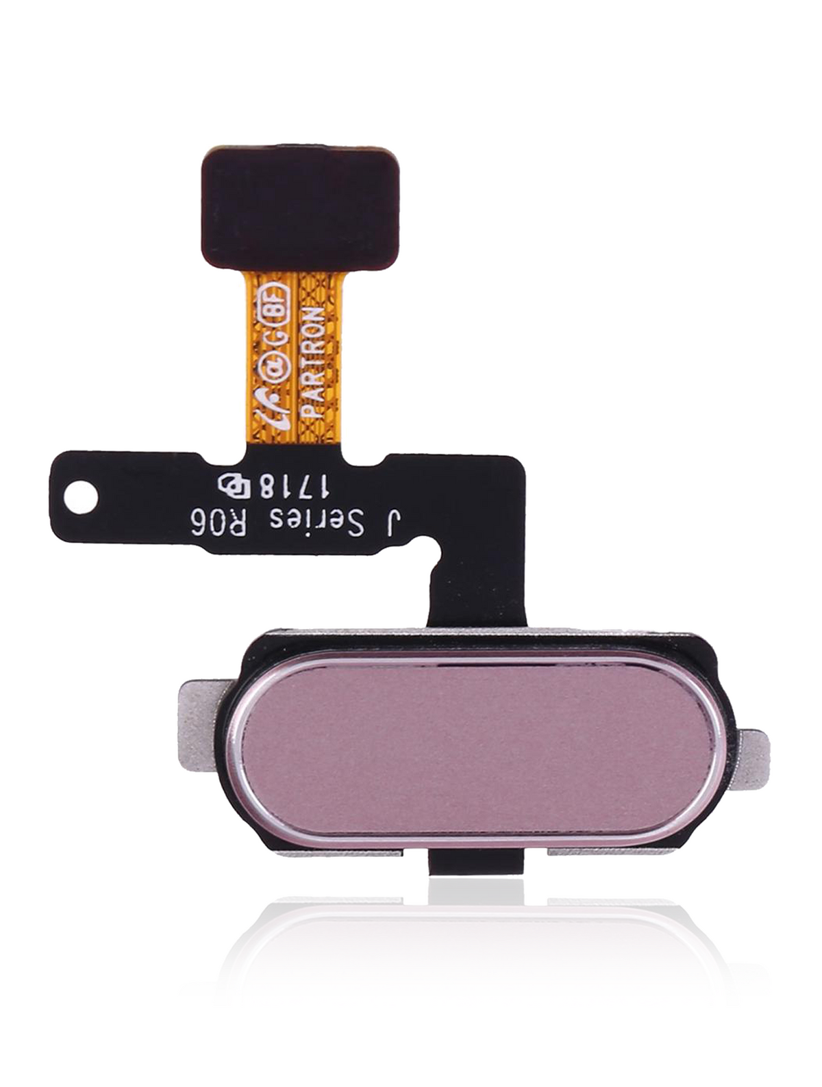 Fingerprint Reader With Flex Cable Compatible For Samsung Galaxy J7 Pro (J730 / 2017) (Pink)