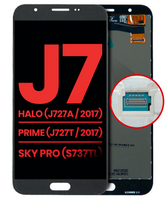 LCD Assembly Without Frame Compatible Only For Samsung Galaxy J7 Halo (J727A / 2017) / J7 Sky Pro (S737TL) (Aftermarket Plus) (Silver / Gray)