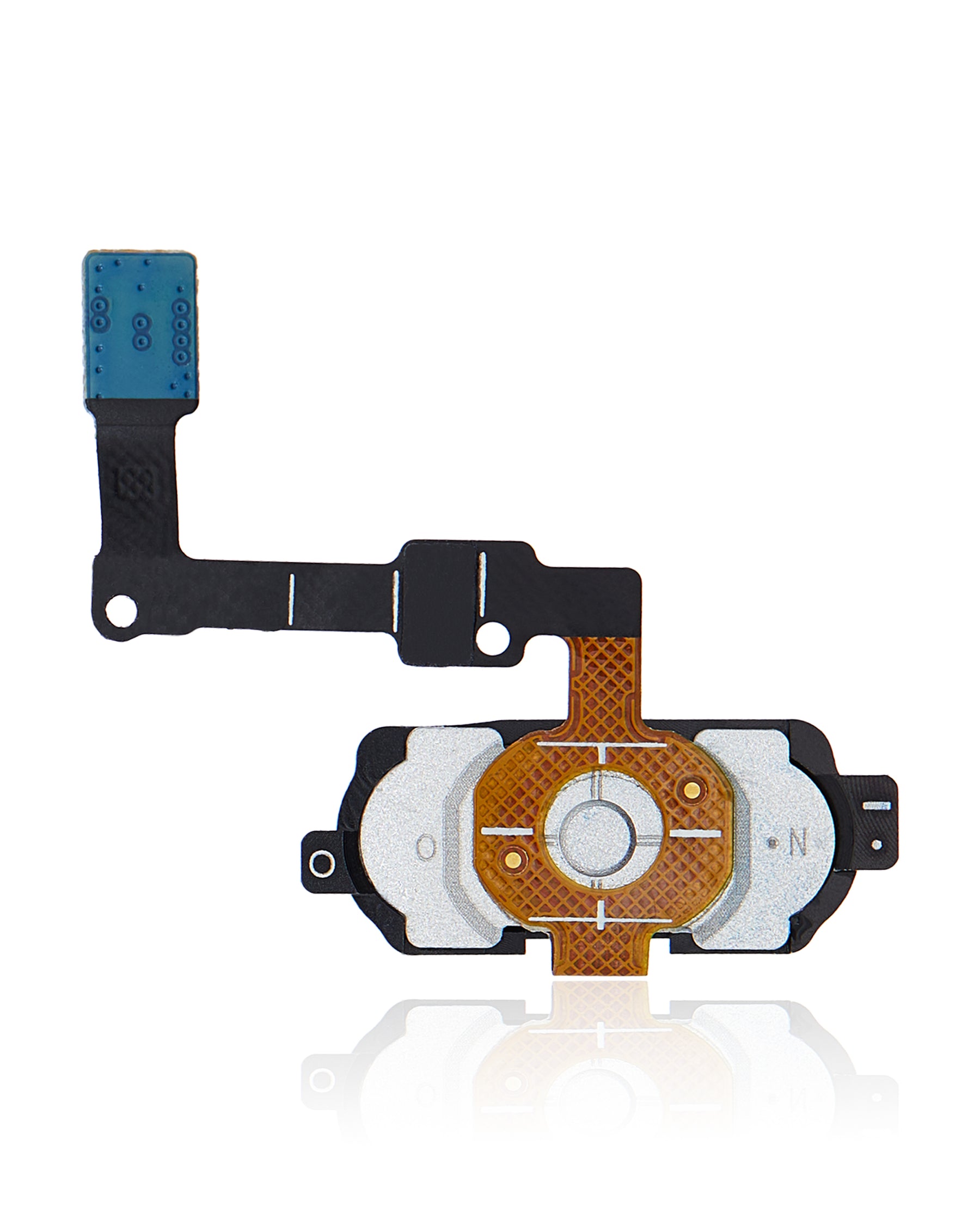 Home Button Flex Cable Compatible For Samsung Galaxy J7 Prime (G610 / 2016) (White)