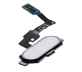 Home Button Flex Cable Compatible For Samsung Galaxy J7 Prime (G610 / 2016) (White)