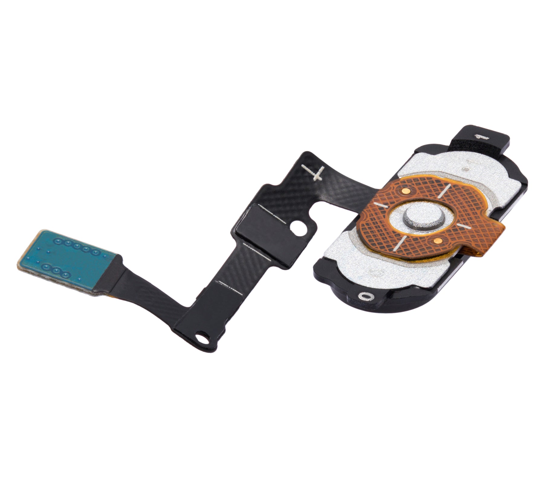 Home Button Flex Cable Compatible For Samsung Galaxy J7 Prime (G610 / 2016) (Black)