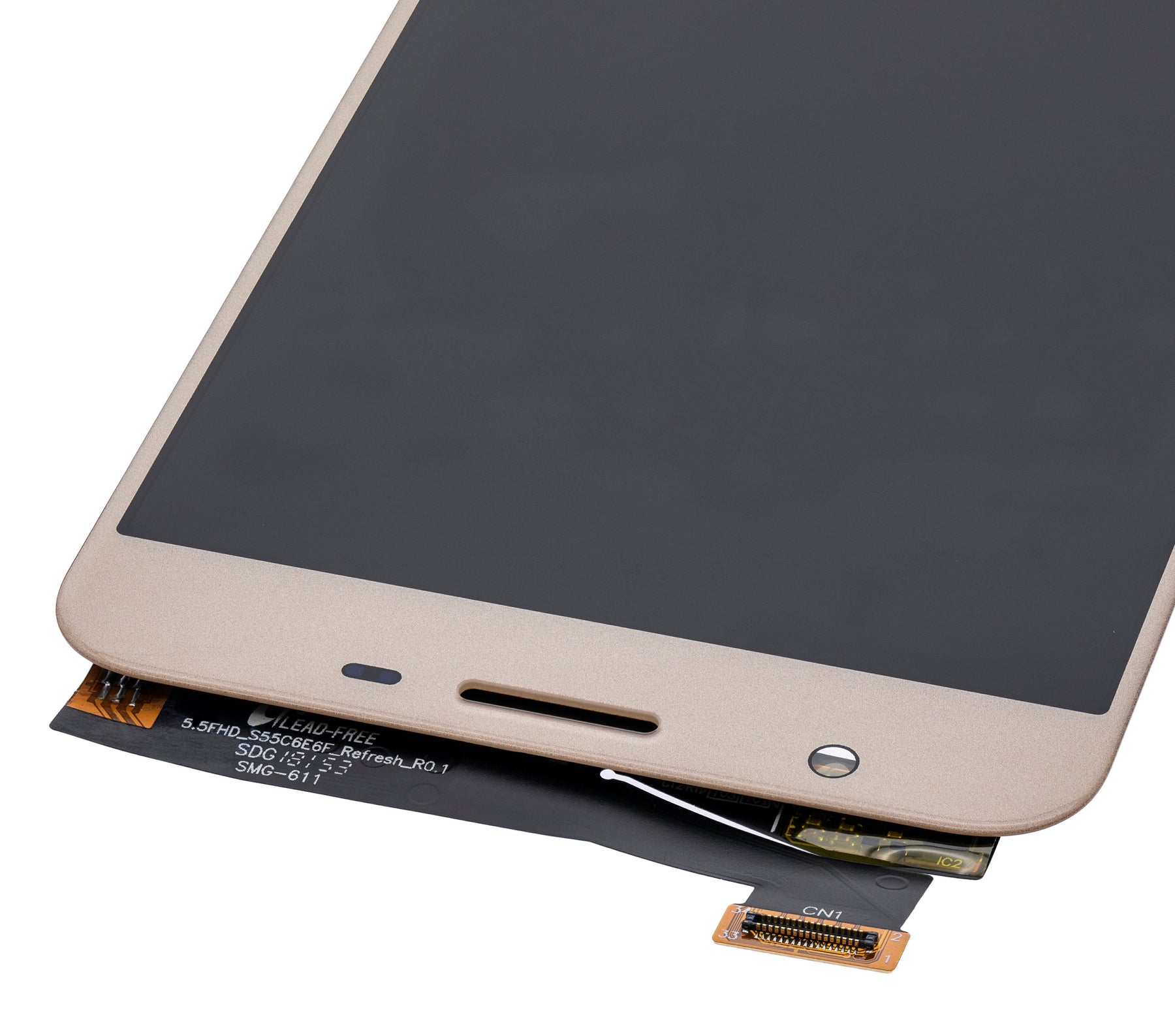LCD Assembly Without Frame Compatible For Samsung Galaxy J7 Prime / On7 (G610 / 2016) (Refurbished) (Gold)