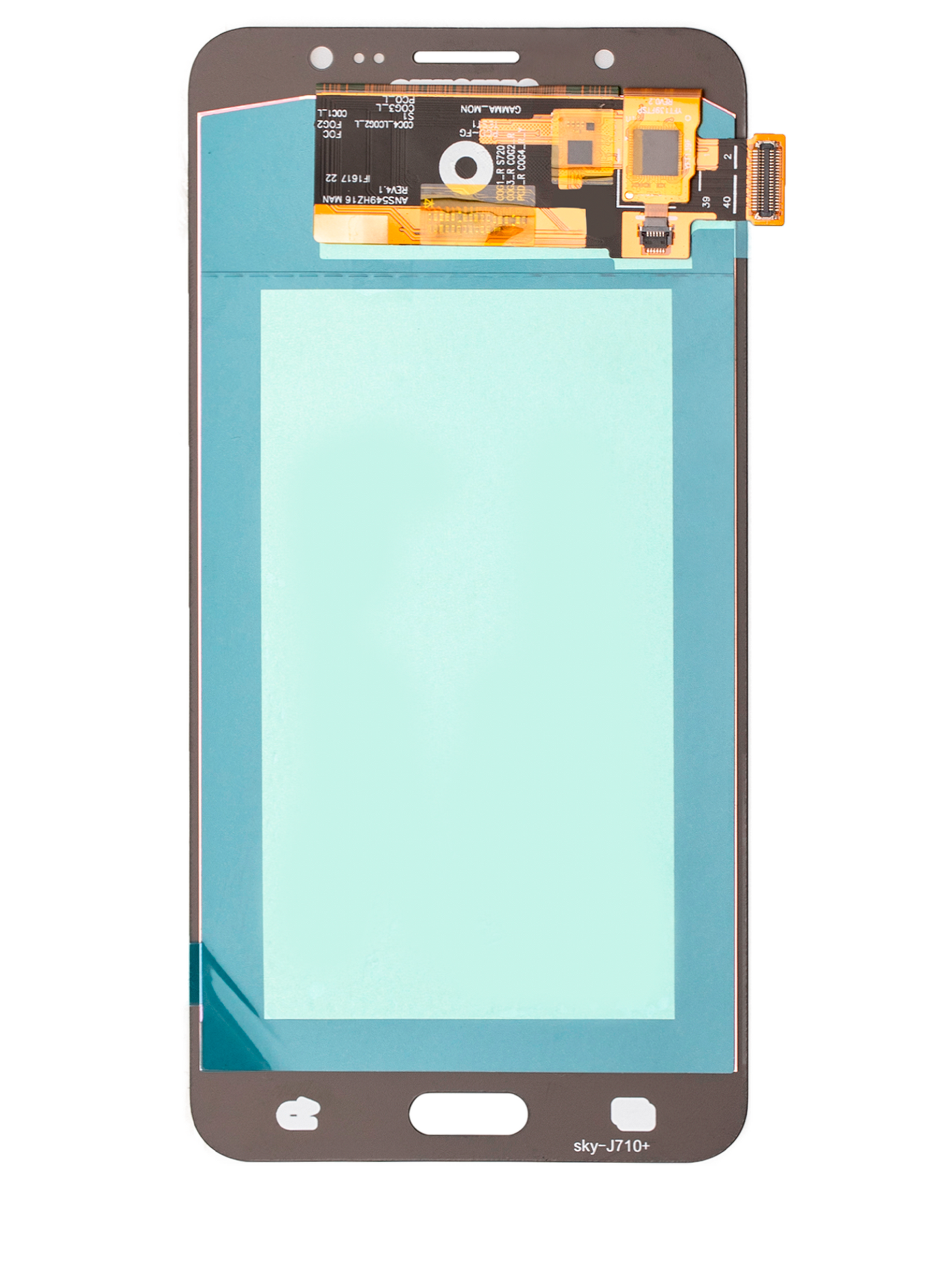 OLED Assembly Without Frame Compatible For Samsung Galaxy J7 / J7 Duo (J710 / 2016) (Refurbished) (White)