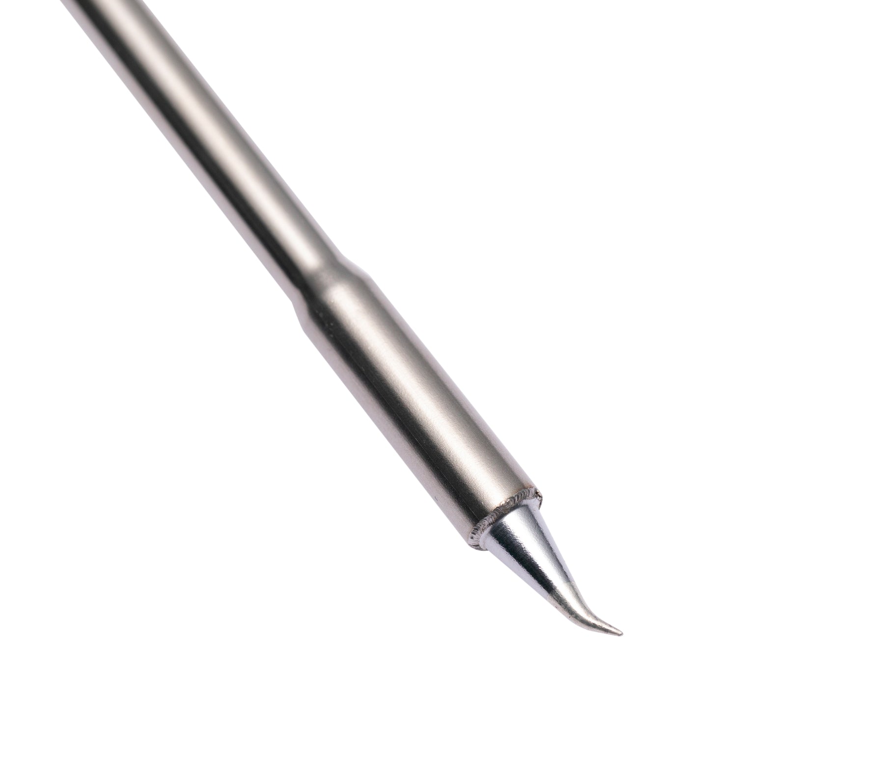 Soldering Iron Handle Pen: Conical Curved Tip (Model # TSS02-J) (Compatible With Soldering Station TS1200A) (Quick)