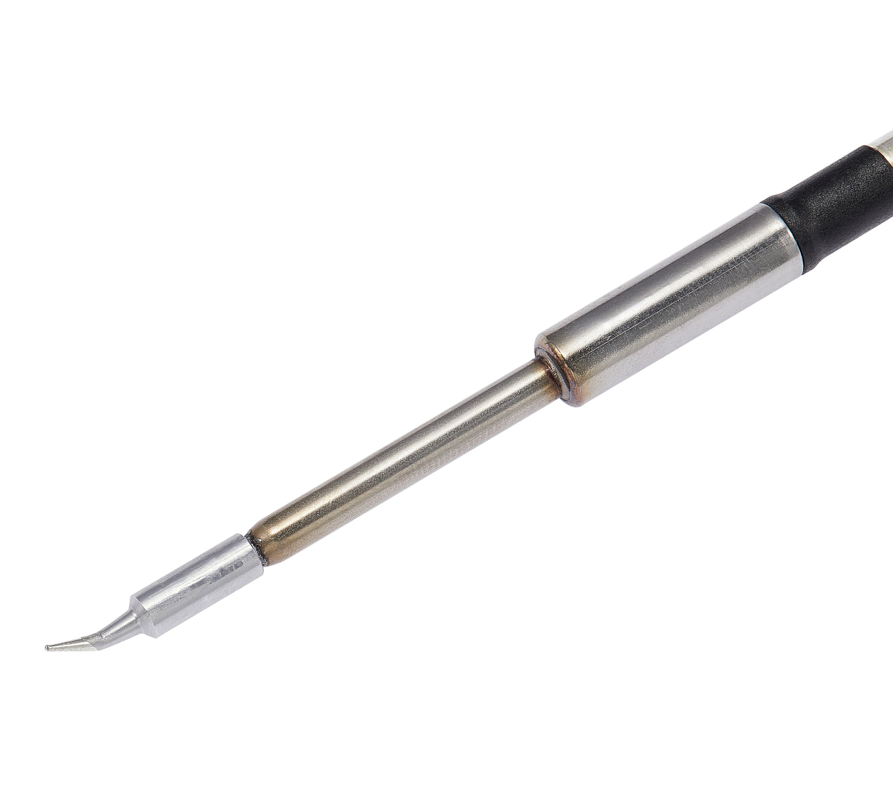 Soldering Iron Handle Tip Replacement (Curved Tip) Compatible With Quick Q8 Soldering Station (Quick Model # TSS08C-J)