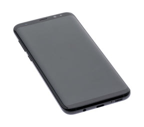 OLED Assembly With Frame Compatible For Samsung Galaxy S8 Plus Replacement (Blemish: Grade B) (Midnight Black)