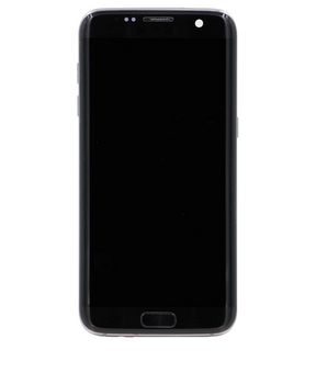Replacement OLED Assembly With Frame Compatible For Samsung Galaxy S7 Edge (Blemish: Grade A) (All US Models / G935A) (Black Onyx)