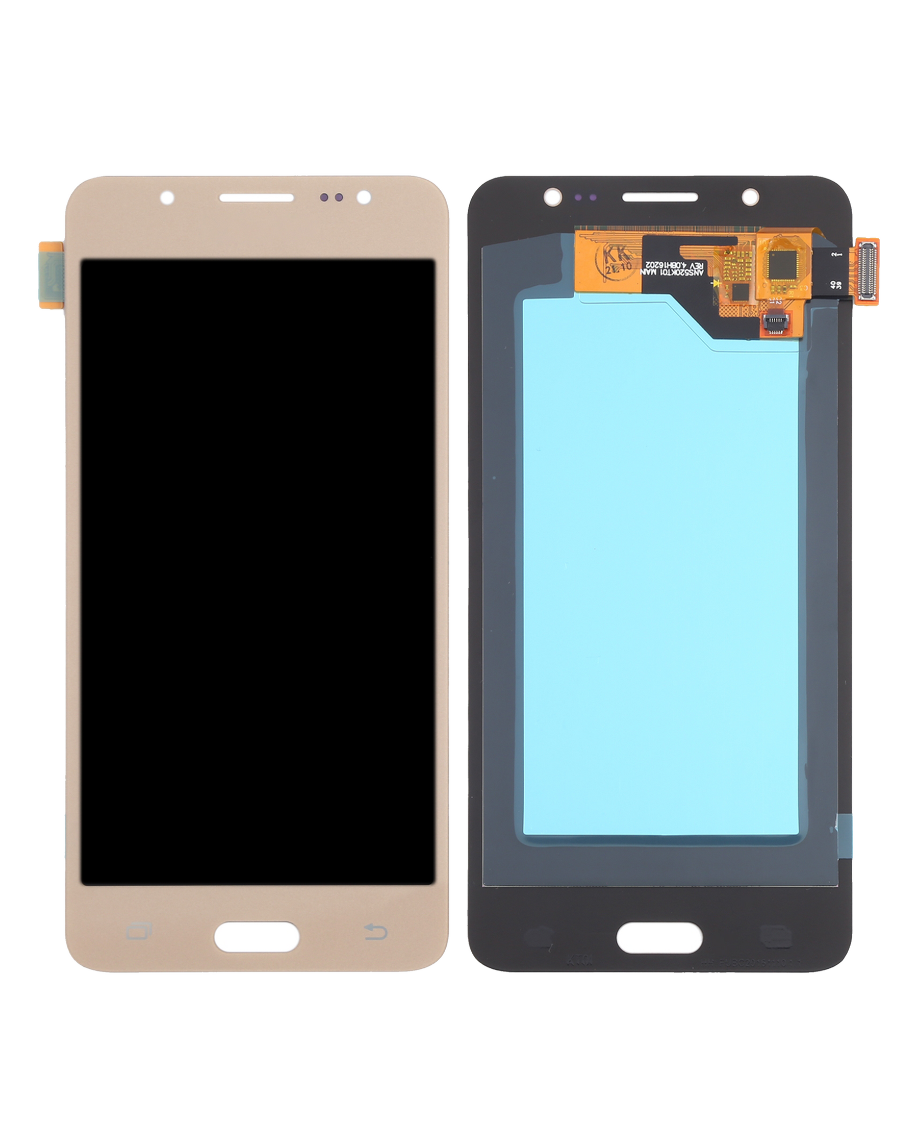 LCD Assembly Without Frame Compatible For Samsung Galaxy J5 Duos (J510 / 2016) (Service Pack) (Gold)