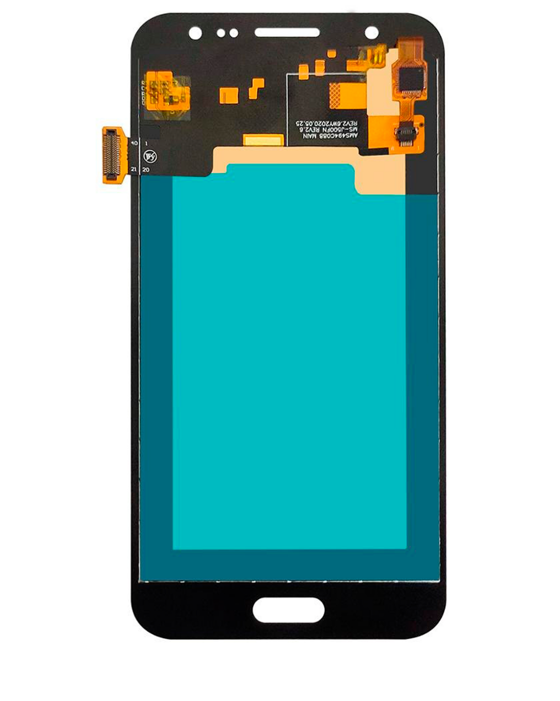 LCD Assembly Without Frame Compatible For Samsung Galaxy J5 (J500 / 2015) (Gold) (Service Pack)
