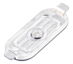 Home Button Compatible For Samsung Galaxy J3 Emerge (J327 / 2017) / J7 Perx (J727 / 2017) (Silver / Gray)