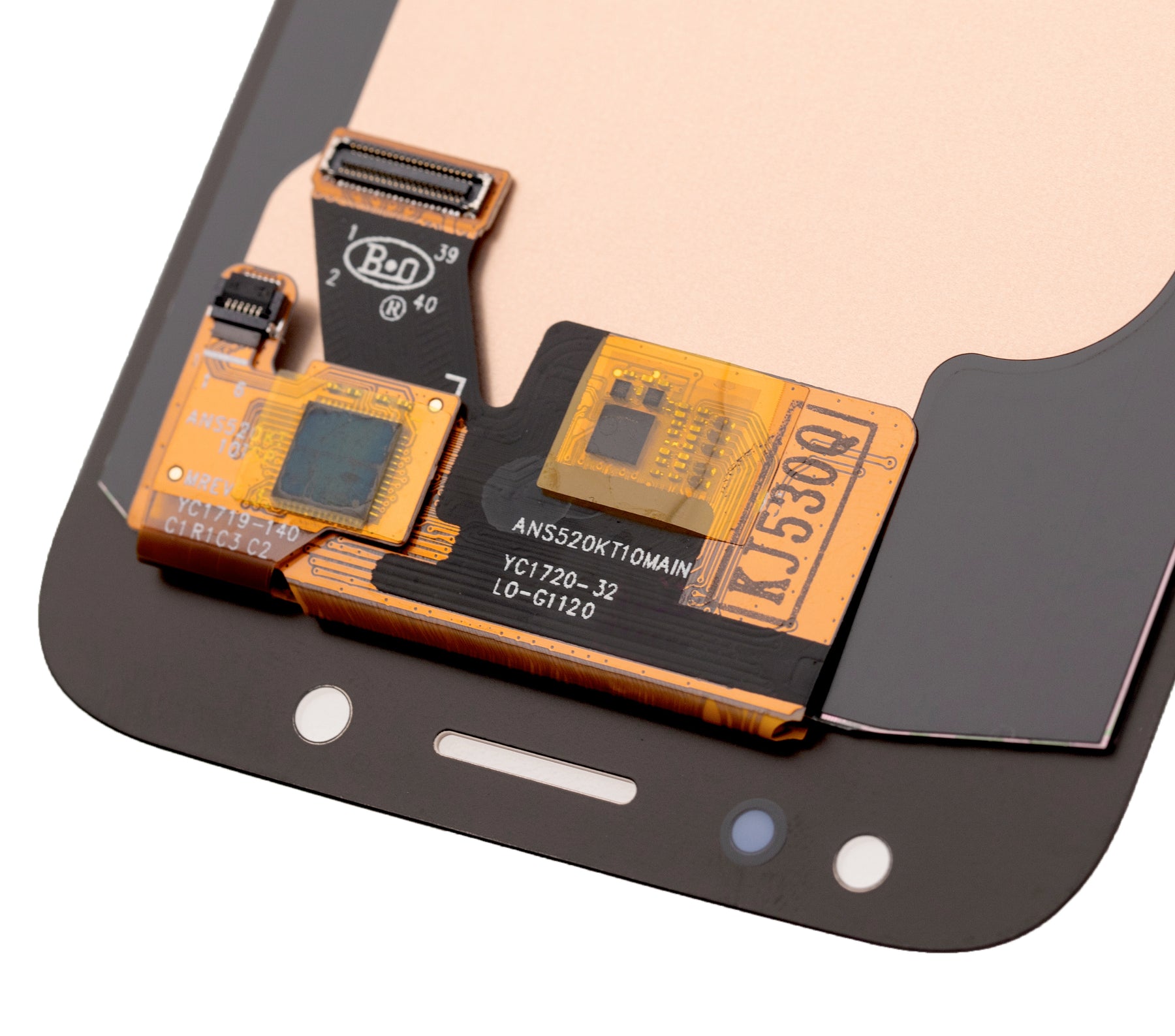 OLED Assembly Without Frame Compatible For Samsung Galaxy J5 / Pro / Duo (J530 / 2017) (Aftermarket Plus) (Gold)