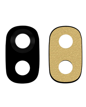 Back Camera Lens With Bezel Ring Compatible For Samsung Galaxy J3 (J337 / 2018) (Black)