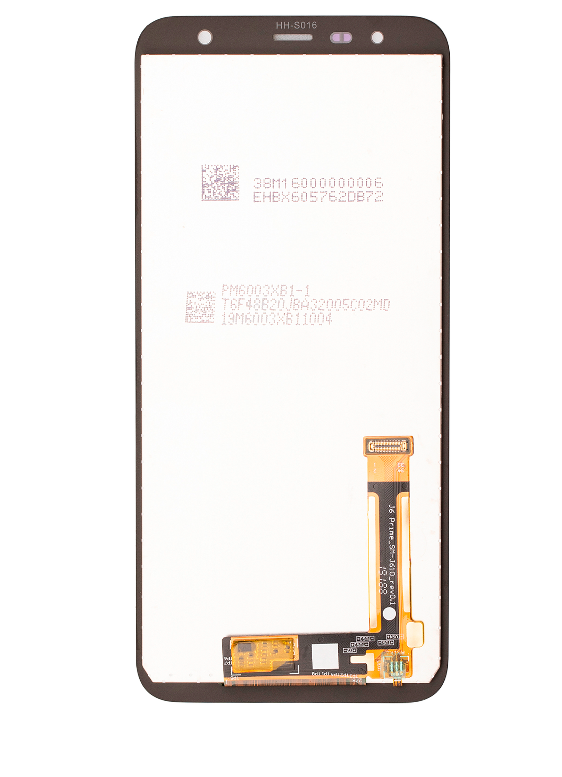 LCD Assembly Without Frame Compatible For Samsung Galaxy J6 Plus (J610 / 2018) / J4 Plus (J415 / 2018) (Service Pack) (Black)