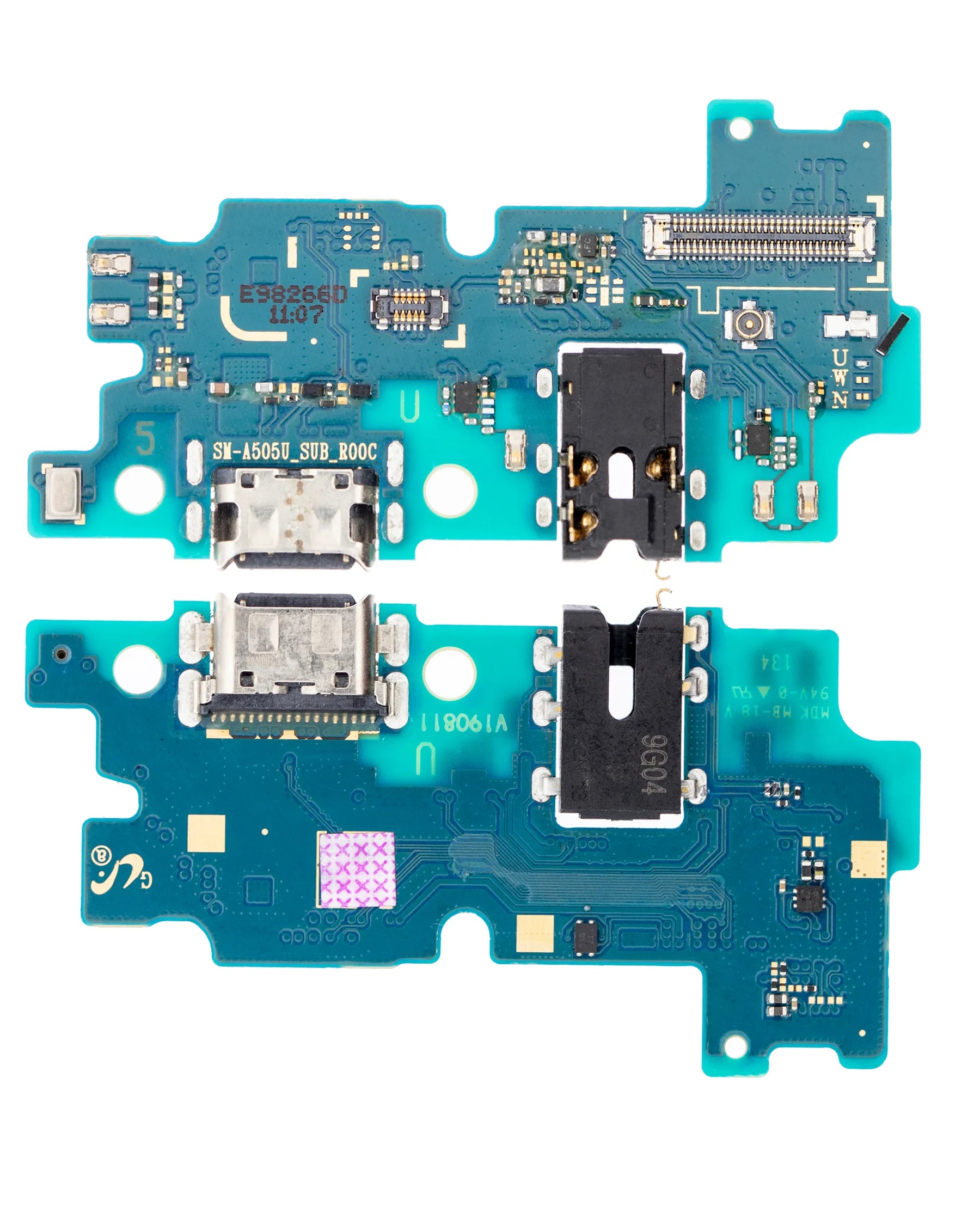 Charging Port With Board Compatible For Samsung Galaxy A50 (A505U / 2019) (US Version) (Premium)