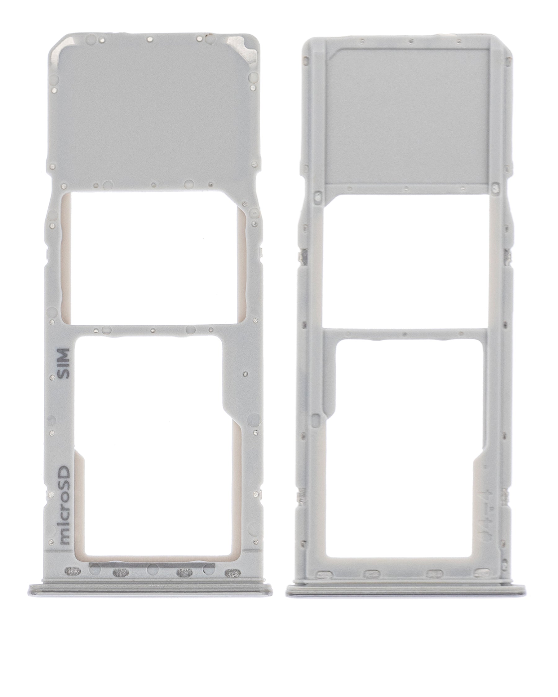 Single Sim Card Tray Compatible For Samsung Galaxy A20 (A205 / 2019) / A30 (A305 / 2019) / A50 (A505 / 2019) (Silver)