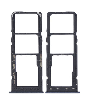 Single Sim Card Tray Compatible For Samsung Galaxy A10 (A105 / 2019) (Blue)
