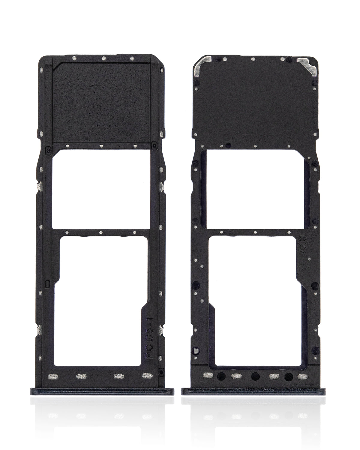Single Sim Card Tray Compatible For Samsung Galaxy A10 (A105 / 2019) (Black)
