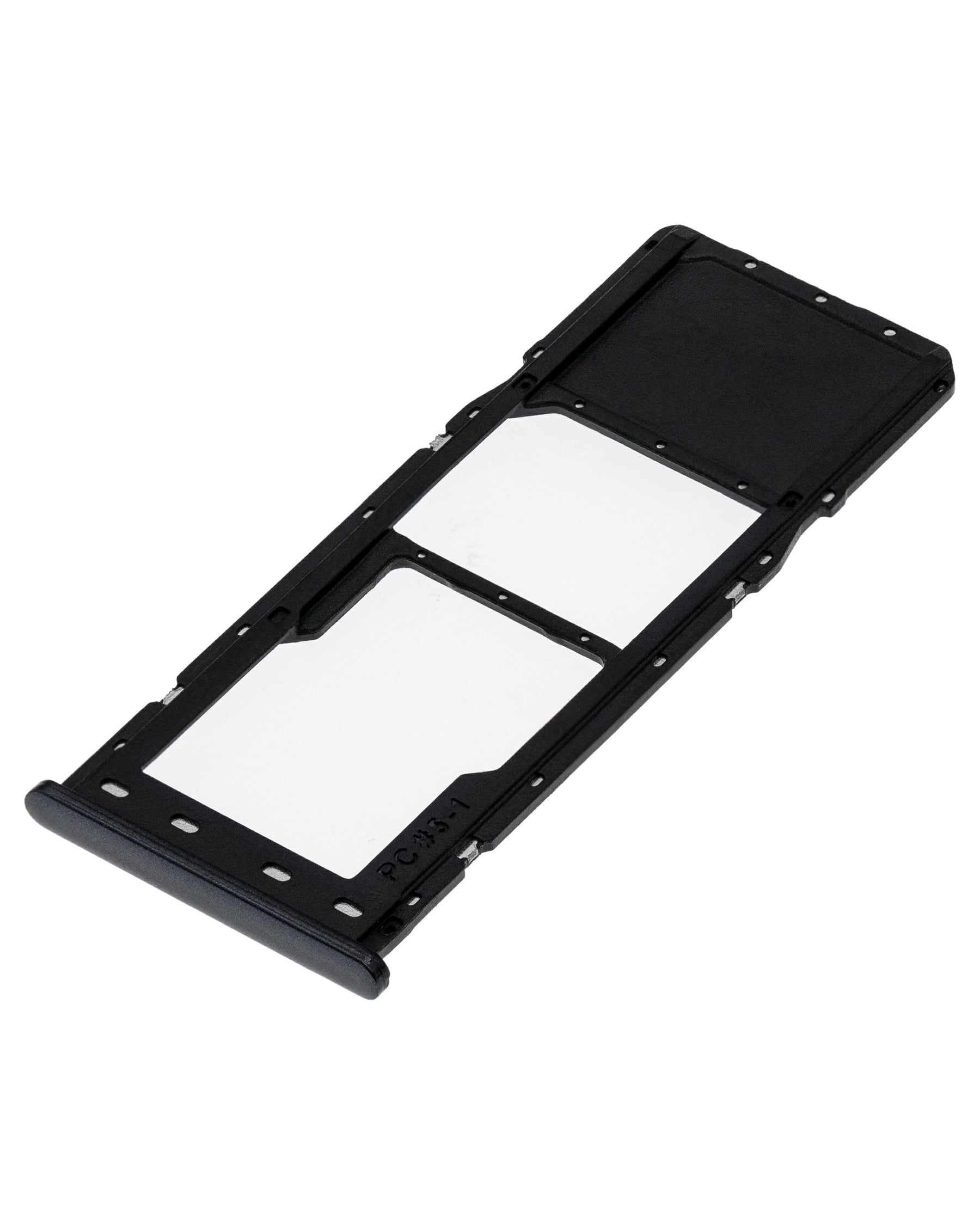 Single Sim Card Tray Compatible For Samsung Galaxy A10 (A105 / 2019) (Black)