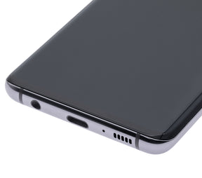 OLED Assembly With Frame Compatible For Samsung Galaxy S10  Replacement (Refurbished) (Prism / Ceramic Black)