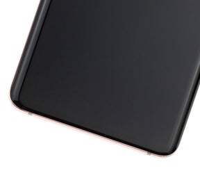 Replacement LCD Assembly With Frame (Without Finger Print Sensor) Compatible For Samsung Galaxy S10 (Aftermarket Plus: TFT) (Flamingo Pink)