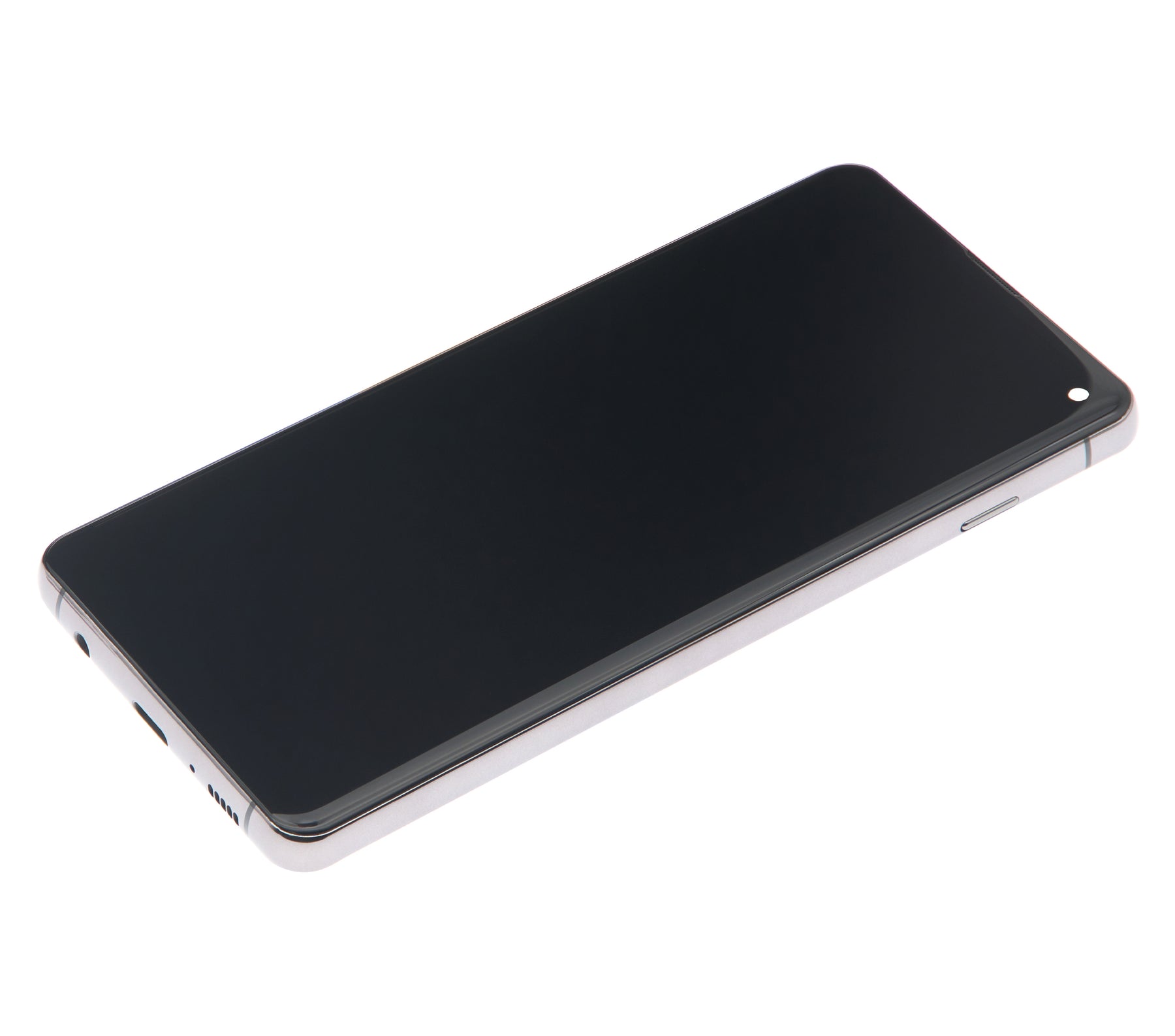 Replacement LCD Assembly With Frame (Without Finger Print Sensor) Compatible For Samsung Galaxy S10 (Aftermarket Plus: TFT) (Prism Black)