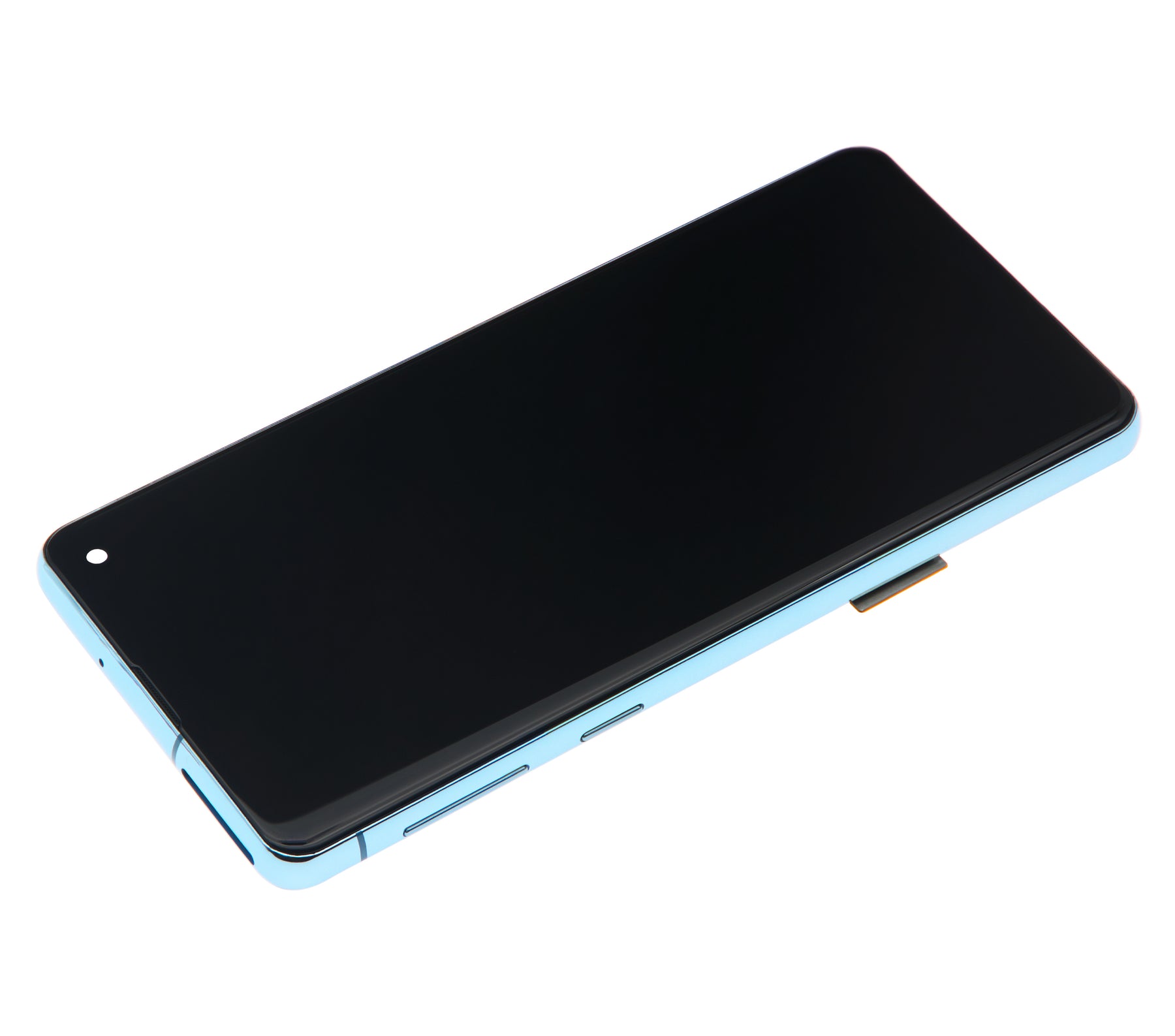 Replacement LCD Assembly With Frame (Without Finger Print Sensor) Compatible For Samsung Galaxy S10 (Aftermarket Plus: TFT) (Prism Blue)