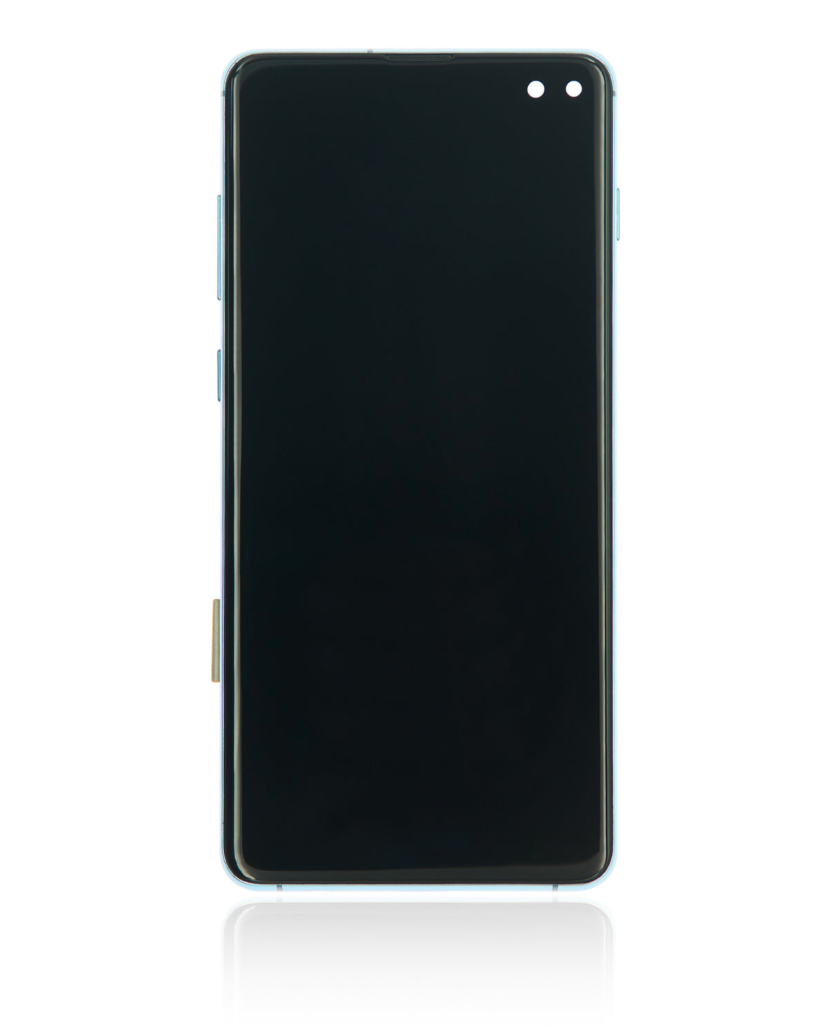 Replacement LCD Assembly With Frame (Without Finger Print Sensor) Compatible For Samsung Galaxy S10 Plus (Aftermarket Plus: TFT) (Prism Blue)