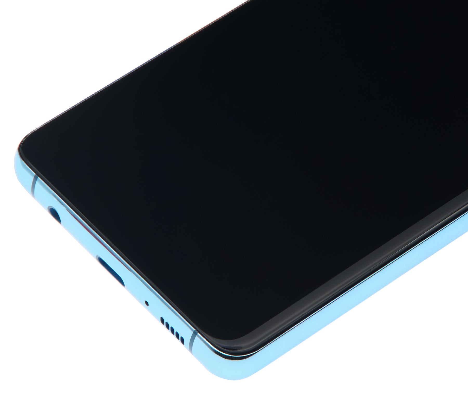 Replacement LCD Assembly With Frame (Without Finger Print Sensor) Compatible For Samsung Galaxy S10 Plus (Aftermarket Plus: TFT) (Prism Blue)