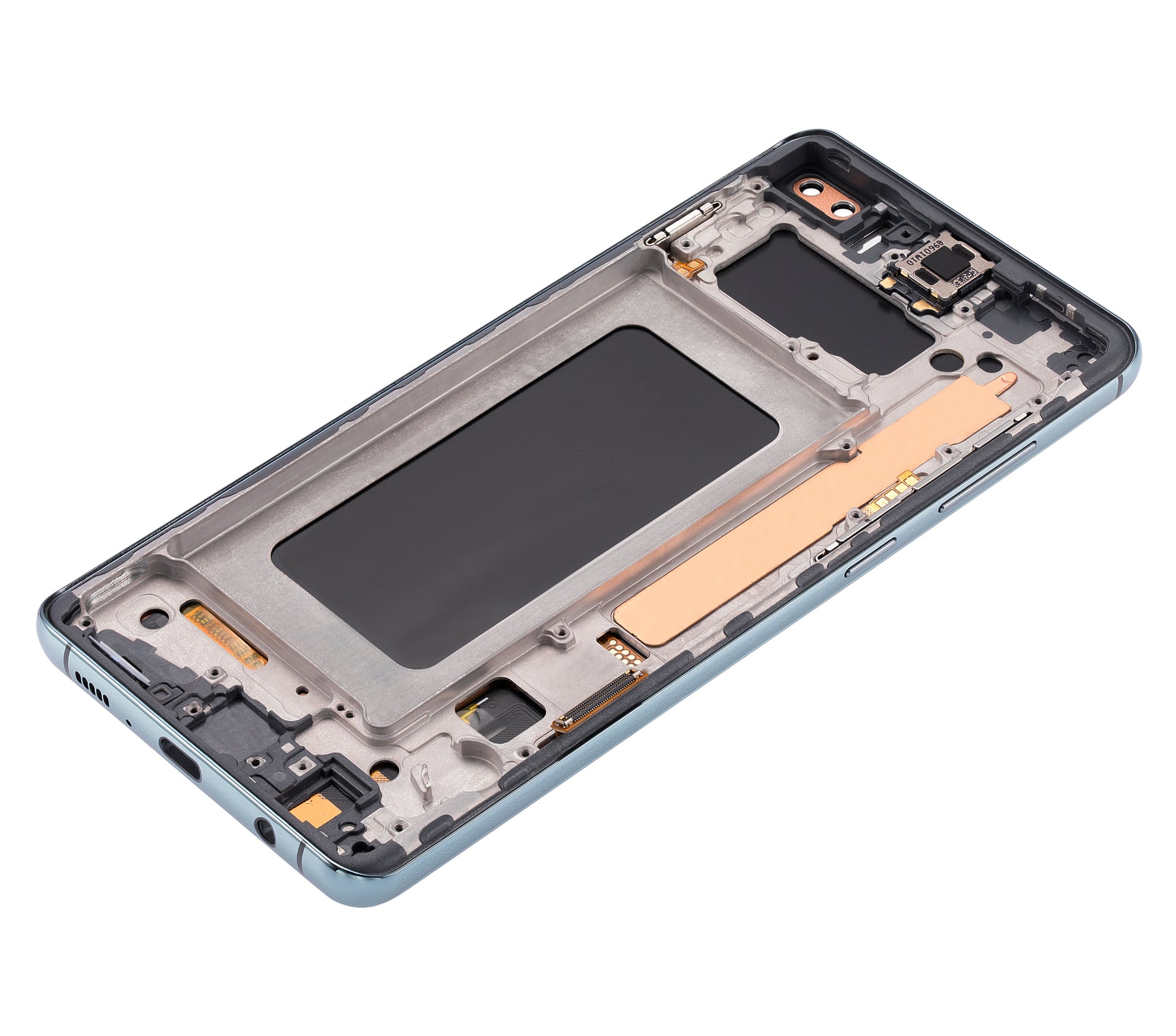 Replacement LCD Assembly With Frame (Without Finger Print Sensor) Compatible For Samsung Galaxy S10 Plus (Aftermarket Plus: TFT) (Prism Green)