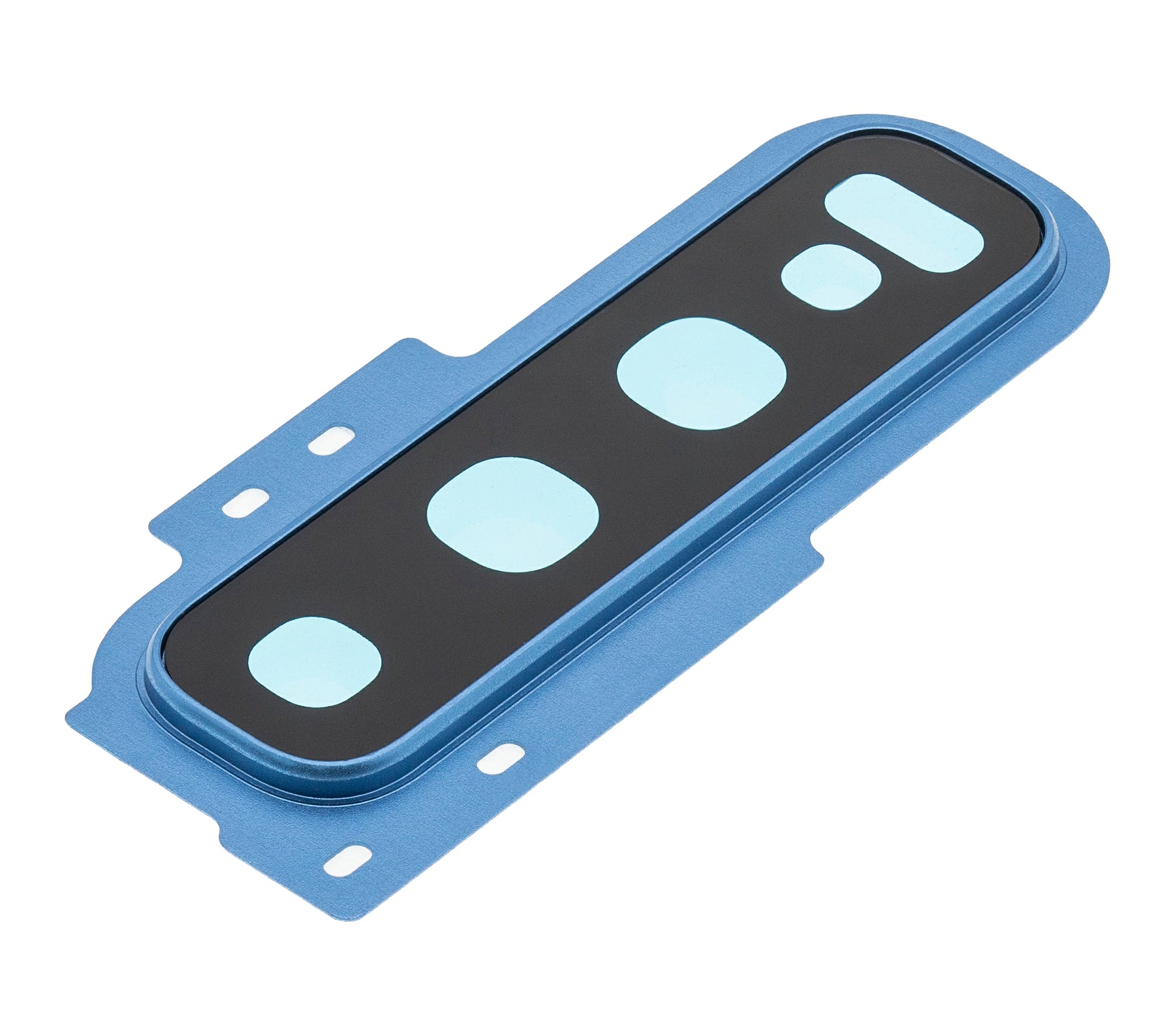 Replacement Back Camera Lens With Cover Bezel Ring Compatible For Samsung Galaxy S10 (Prism Blue)