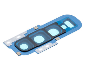 Replacement Back Camera Lens With Cover Bezel Ring Compatible For Samsung Galaxy S10 (Prism Blue)