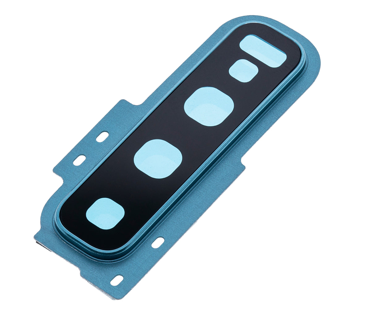 Back Camera Lens With Cover Bezel Ring Replacement Compatible For Samsung Galaxy S10 (Prism Green)