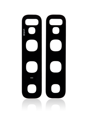 Replacement Back Camera Lens With Cover Bezel Ring Compatible For Samsung Galaxy S10 (Flamingo Pink)