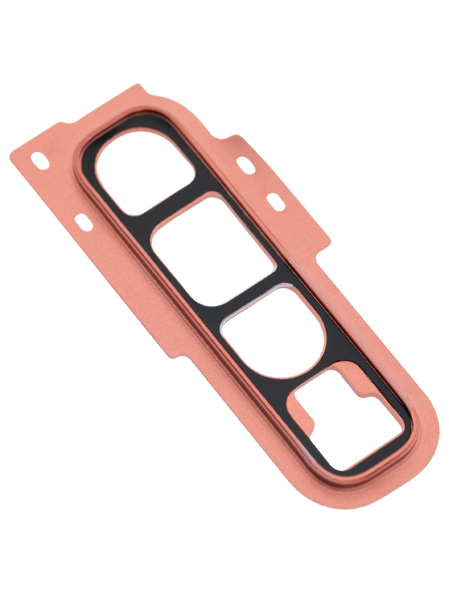 Replacement Back Camera Lens With Cover Bezel Ring Compatible For Samsung Galaxy S10 (Flamingo Pink)