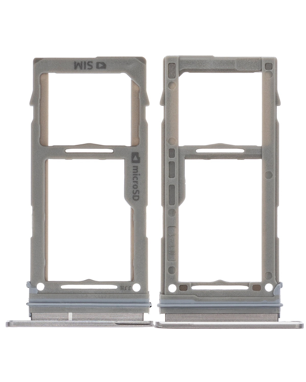 Single Sim Card Tray Compatible For Samsung Galaxy S10 / S10 Plus Replacement (Prism / Ceramic Black)