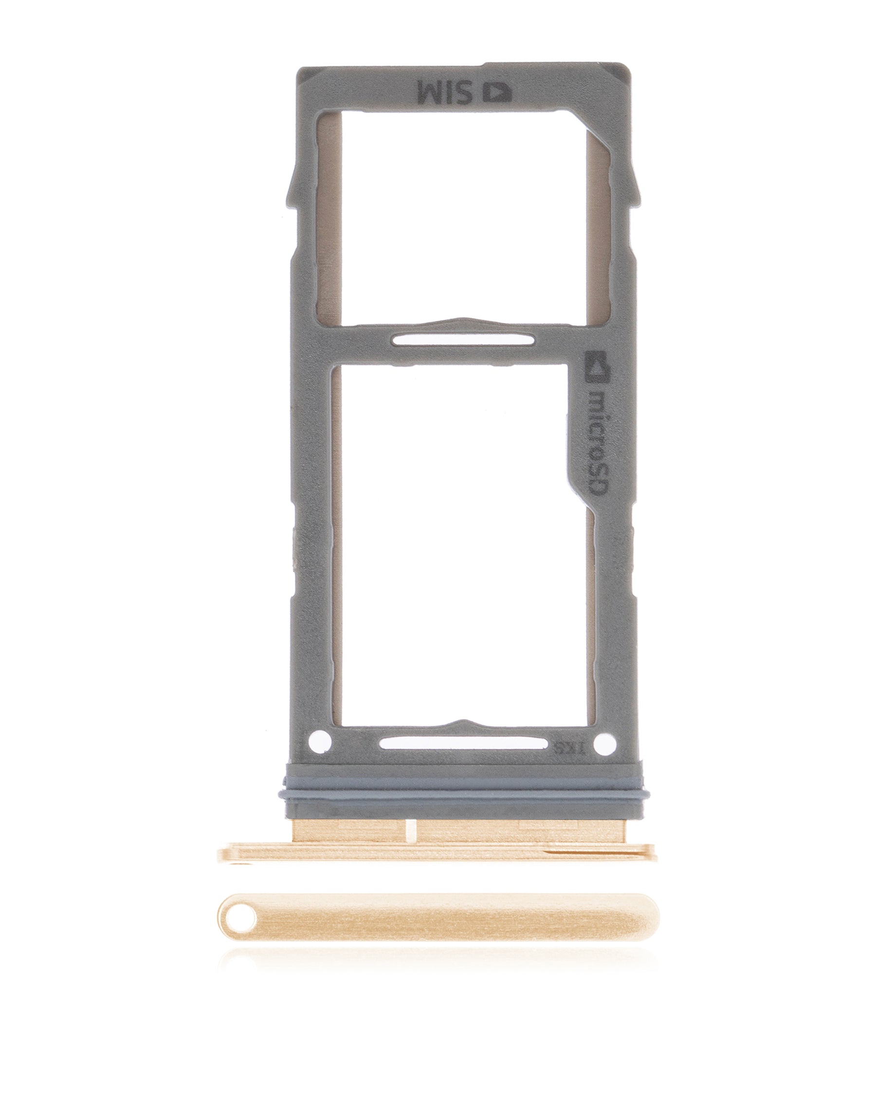 Replacement Single Sim Card Tray Compatible For Samsung Galaxy S10 / S10 Plus / S10E (Gold)